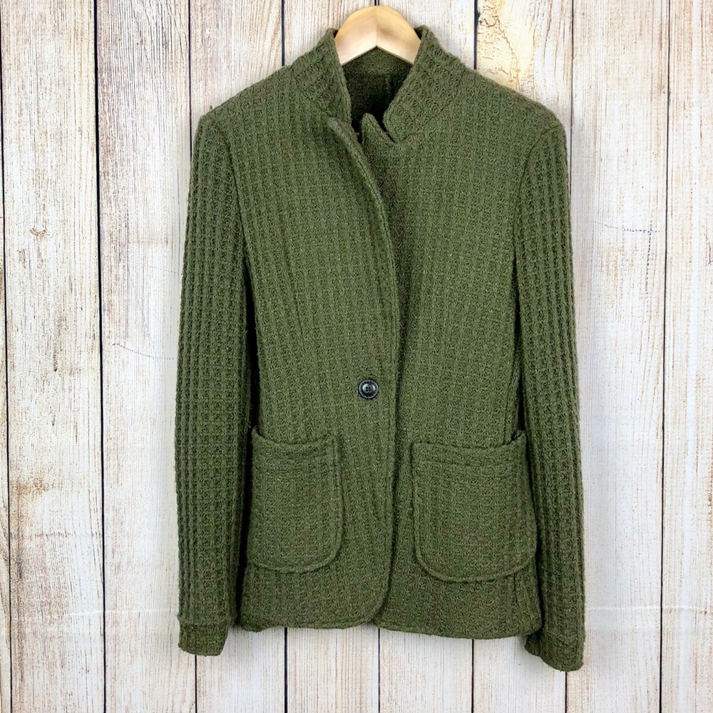 Dark green, army green Blazer